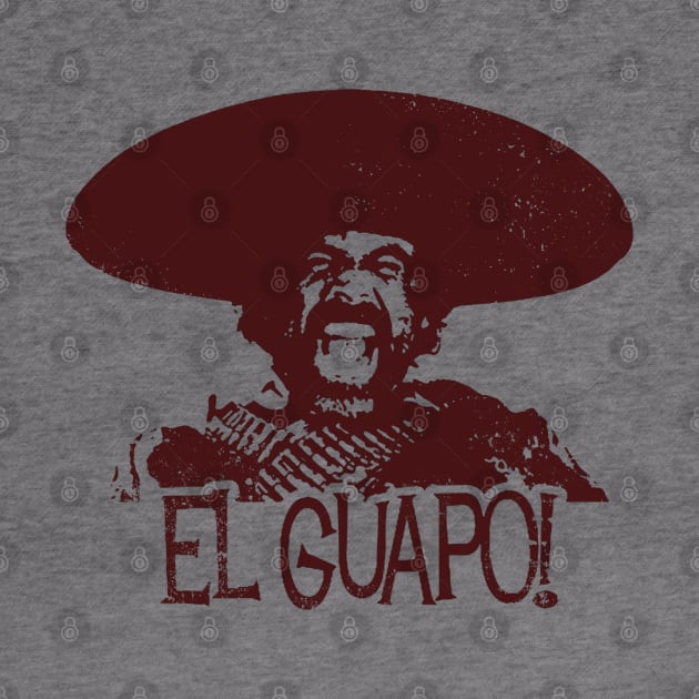 El Guapo! Distressed by Black Red Store